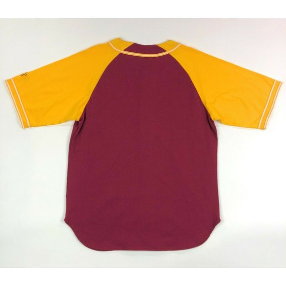 Cleveland Cavaliers Starter NBA Mens 2XL Button Front Sewn Baseball Jersey Shirt - Picture 9 of 10